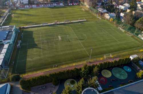 Boisko do piłki nożnej KS Pogoń, Grodzisk Mazowiecki  2019r.