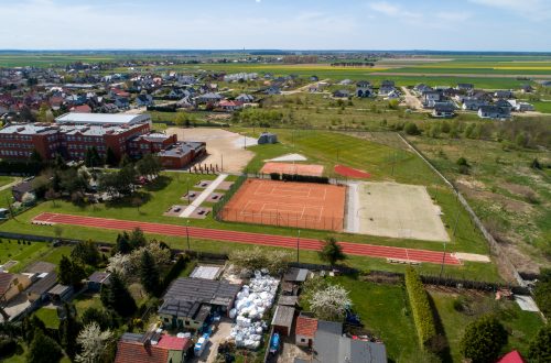 Kompleks sportowy przy Szkole Podstawowej nr 3, Wschowa 2020-2021r.